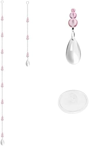 Crystal Curtain Bead 20 Strings Pink Door Curtain
