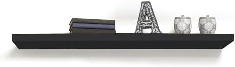 InPlace Heavy Duty Floating Shelf - 36x10x2 Black