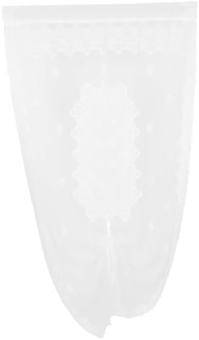 LIFKOME Elegant French Style Door Panel Curtain for Kitchen and Bedroom