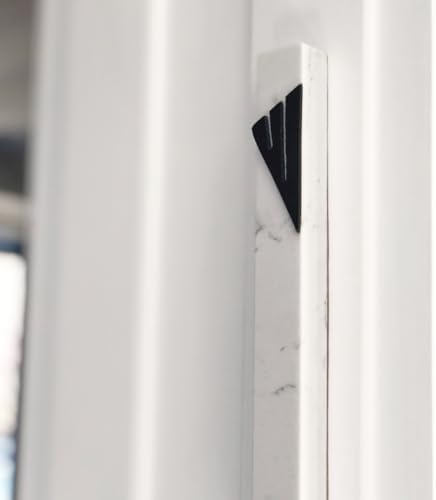 Modern Mezuzah Case with Marble Design