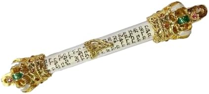 Retro Metal Mezuzah Door Decoration Religious Home Accent