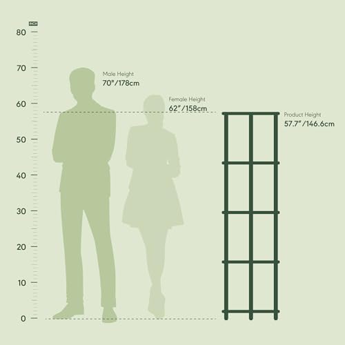 Furinno Turn-N-Tube 5 Tier Corner Display Rack
