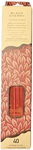 Highly Fragranced Incense Sticks Black Cherry Pack of 40