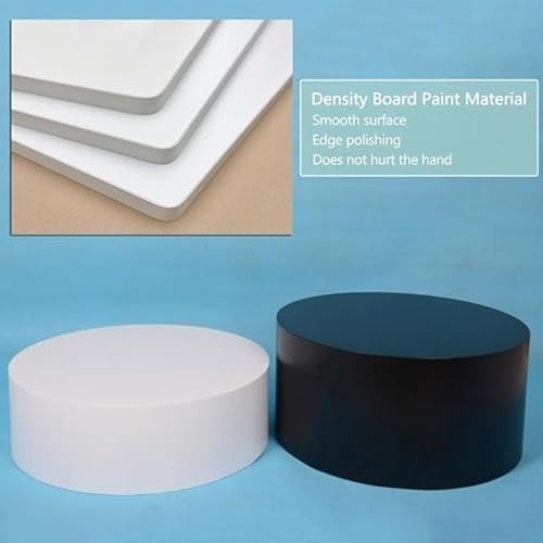 White Round Display Plinth Stand for Home Decor
