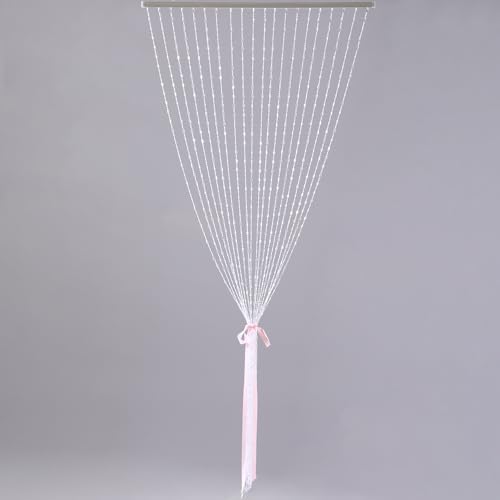 Clear Plastic Beaded Curtains for Doorways and Windows