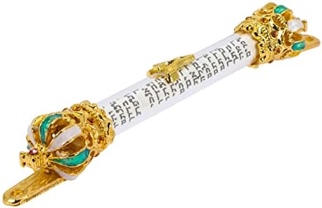 Metal Mezuzah Door Decor Lintel Religious Accent