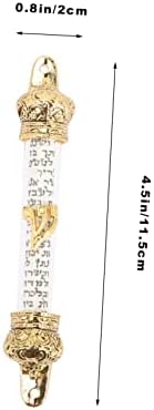 Zerodeko Jewish Door Mezuzah Metal Home Blessing