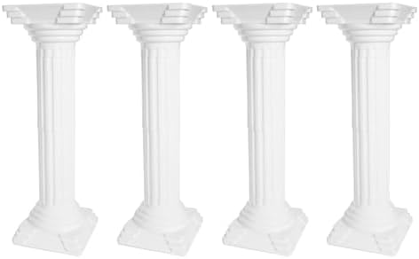 Roman Pillars Decor Set 4Pcs for Wedding and Events