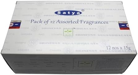 Satya Bangalore 12 Piece Incense Variety Pack