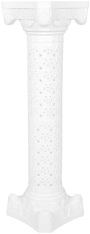 ERINGOGO Tall Display Pedestal - 40 x 12 White Roman Column