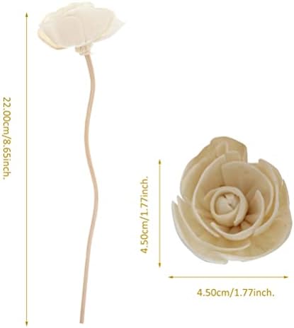 Alipis Flower Reed Diffuser Sticks - 9pcs for Home and Office Aromatherapy