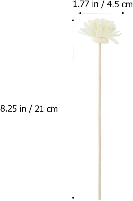Garneck Reed Diffuser Sticks 10pcs for Home Office Car