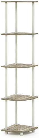 Furinno Turn-N-Tube 5 Tier Corner Display Rack