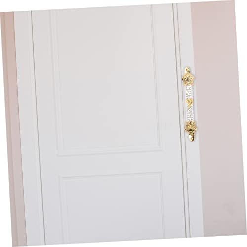 BESTOYARD Delicate Metal Mezuzah with Scroll for Home Blessing
