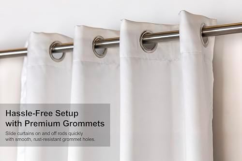 Blackout Curtains for Bedroom and Living Room with Blue 52x84