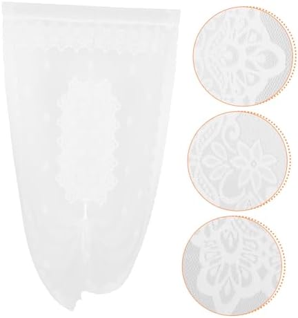 LIFKOME Elegant French Style Door Panel Curtain for Kitchen and Bedroom