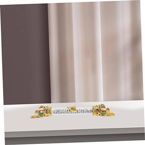 Jewish Mezuzah Door Decoration Metal Scroll Blessing