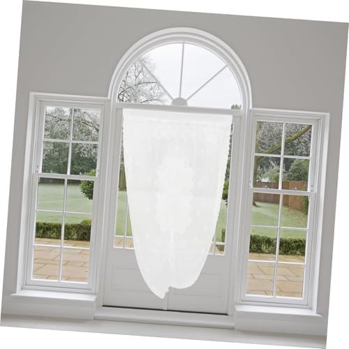 LIFKOME Elegant French Style Door Panel Curtain for Kitchen and Bedroom