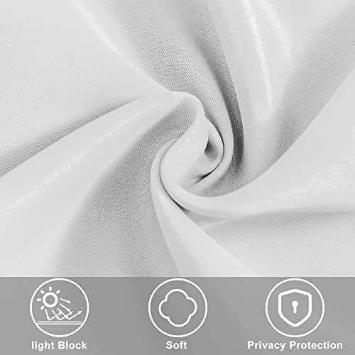 XWZO Door Curtain 36x80 Inches Greyish White 1 Panel