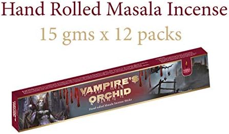 Soul Sticks Hand-Rolled Incense Sticks Vampire Orchid 180 Gram Box