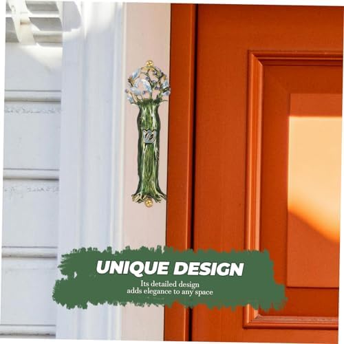Judaica Mezuzah Door Pendant Metal Religious Decor