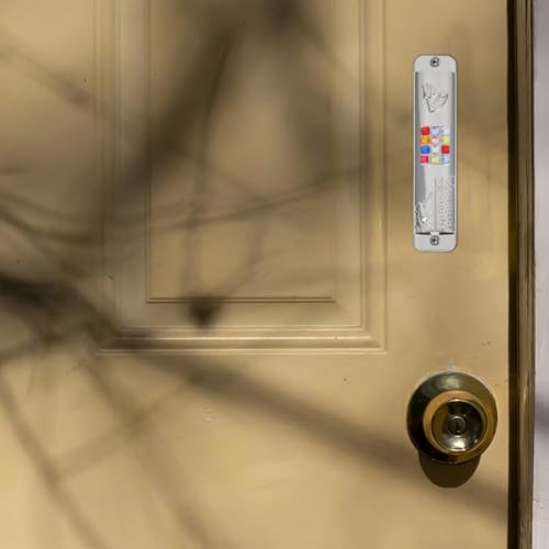 HOLIDYOYO 2 Set Metal Retro Mezuzah Scrolls Door Decor