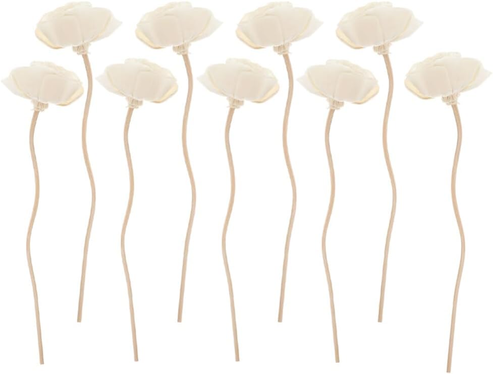 Alipis Flower Reed Diffuser Sticks - 9pcs for Home and Office Aromatherapy