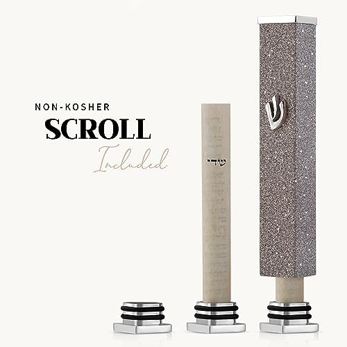 SURI Mezuzah Case Kit Modern Jewish Door Ornament
