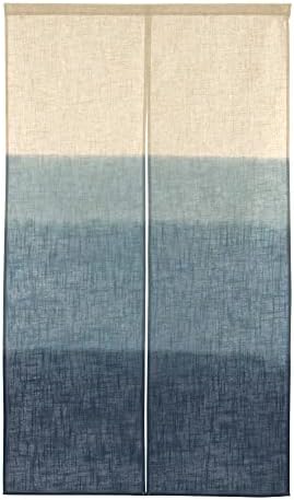 Noren Doorway Curtain Tapestry Blue Gradation 85x150cm