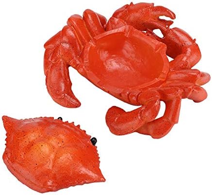 Resin Crab Shape Ornament Ashtray Home Office Decor