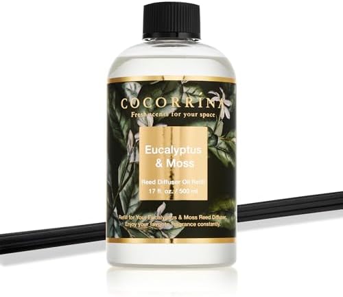 Cocorrina Eucalyptus Moss Reed Diffuser Refill 17oz