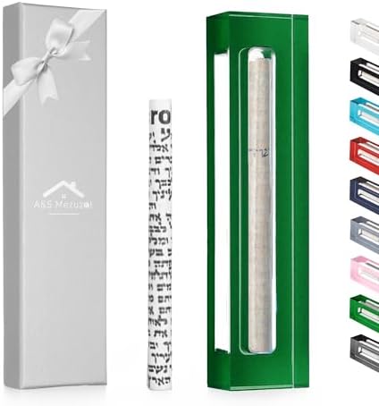 AS Mezuzah Case Acrylic Waterproof Modern Home Decor