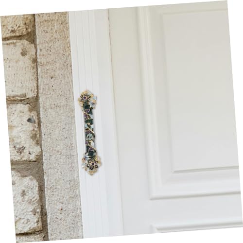 TENDYCOCO Retro Metal Mezuzah Door Decor