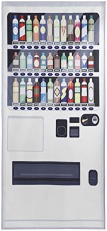 Noren Japanese Doorway Curtain with Vending Machine Design