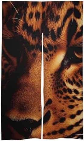 Japanese Noren Door Curtain Yellow Animal Pattern