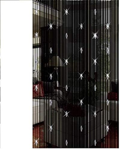 GREENWISH Crystal Beads Curtain Panel for Home Decoration