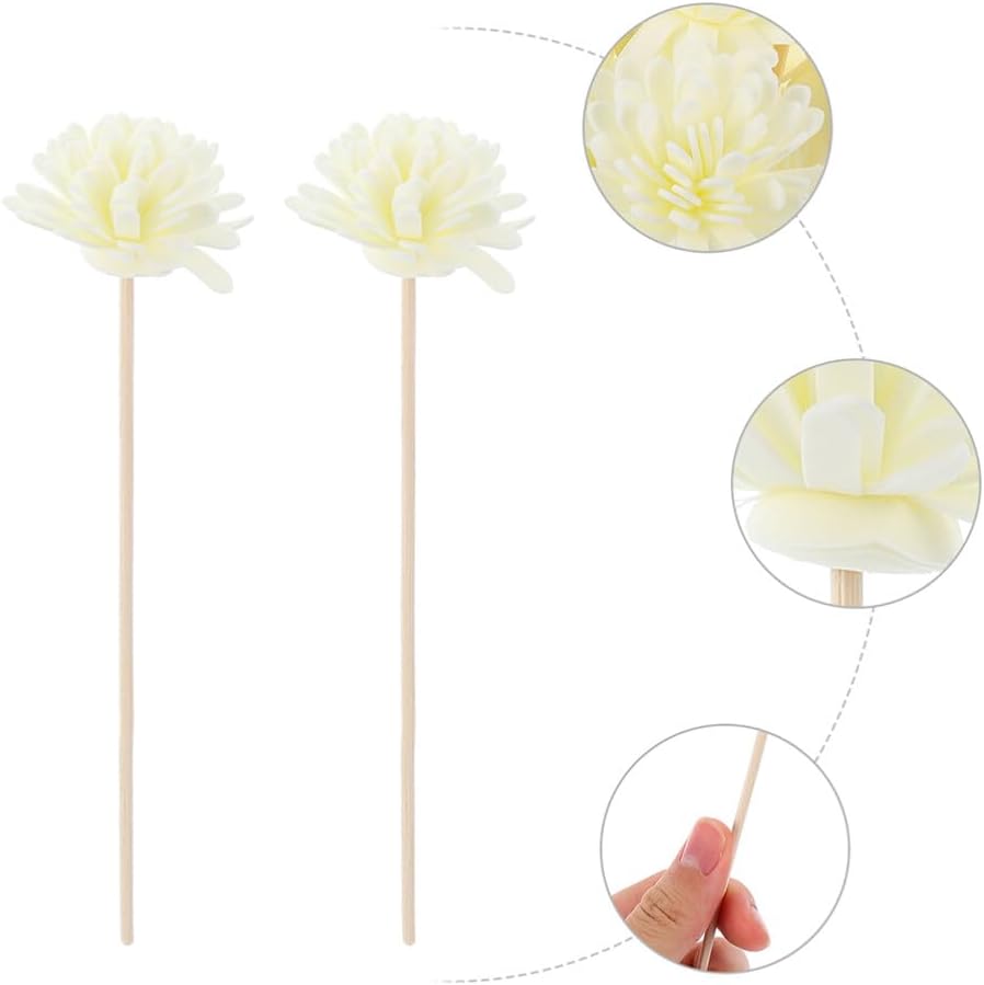 Garneck Reed Diffuser Sticks 10pcs for Home Office Car