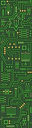 Circuit Board Mezuzah Case by Mickie Caspi MZ143