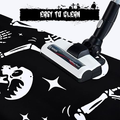 Likiyol Halloween Runner Rug - Skeleton Design