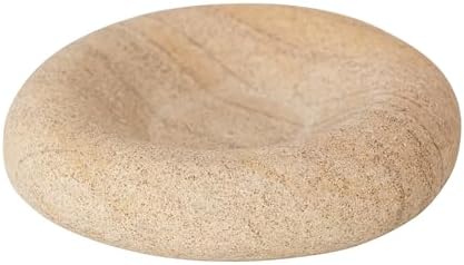 Creative Co Op Sandstone Incense Holder Natural Color