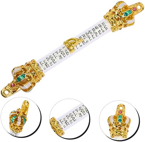 HOOTNEE Mezuzah Scroll Door Metal Religious Decor