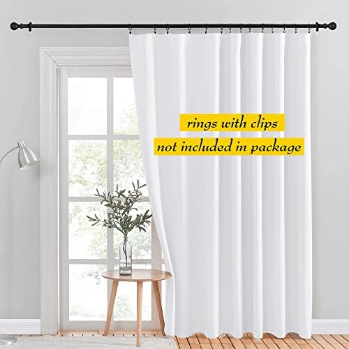 NICETOWN 50 Light Blocking Vertical Blinds for Sliding Glass Doors