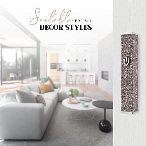 SURI Mezuzah Case Kit Modern Jewish Door Ornament