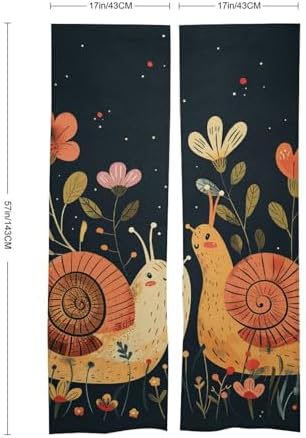 Japanese Noren Door Curtain with Animal Design 34x57