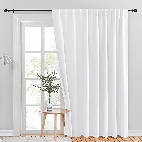 NICETOWN 50 Light Blocking Vertical Blinds for Sliding Glass Doors