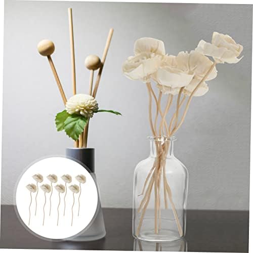 8pcs Aromatherapy Rattan Diffuser Sticks for Natural Home Fragrance