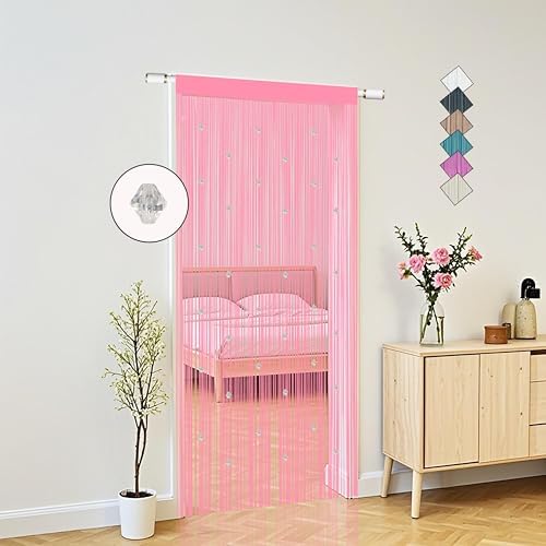 Beaded String Curtains for Doorways Boho Decor