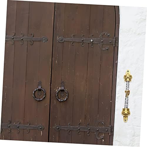 PRETYZOOM Religious Mezuzah Scroll Door Decor Metal
