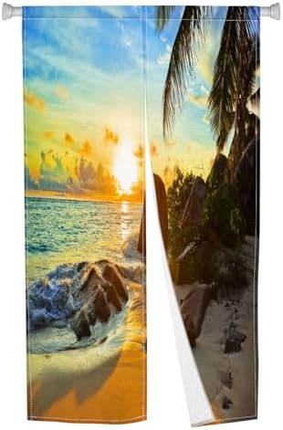 Leowefowa Japanese Doorway Curtain Tapestry 283x472 Inches