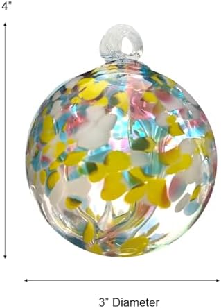 Dale Tiffany Hand Blown Glass Gazing Ball